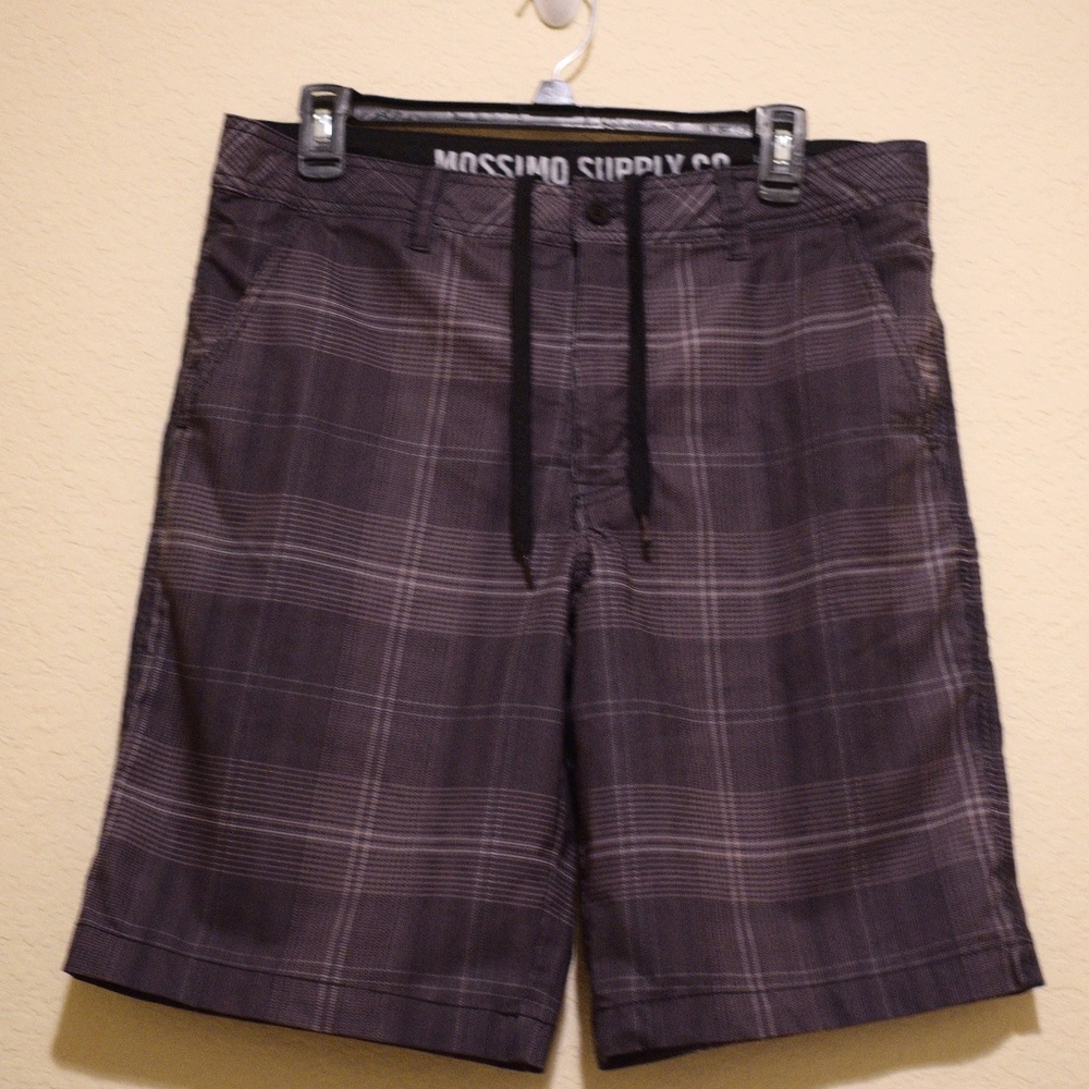 Mossimo Mens Hybrid Board Shorts Sz 34 Black
